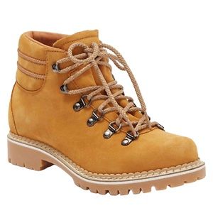 La Montelliana 1965 Alce Womens Suede Lace Up Hiking Ankle Boots Women’s Size 7